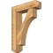 Ekena Millwork Westlake Craftsman Rough Sawn Bracket w/ Offset Brace, Western Red Cedar, 8"W x 30"D x 42"H BKT0806X30X42WTL04RWR - alternate 1